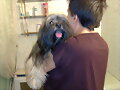 Con mi nuevo amigo Mossy