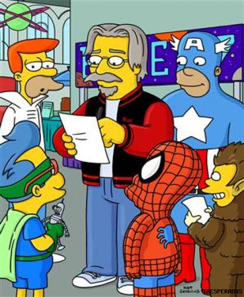 MATT GROENING & LOS SUPER HEROES