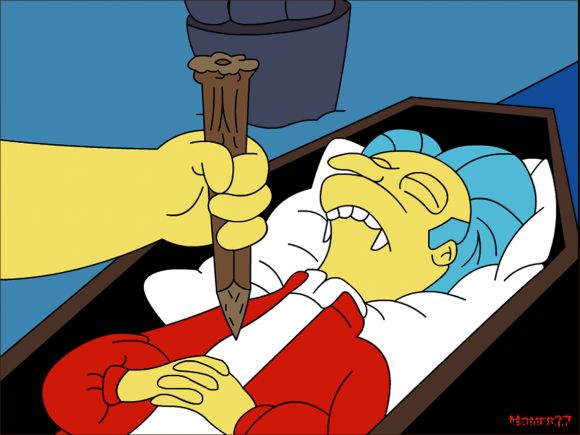 ¿BURNS UN VAMPIRO?