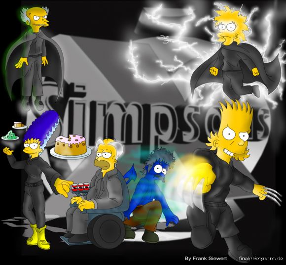 LOS SIMPSONS VERSION X-MEN