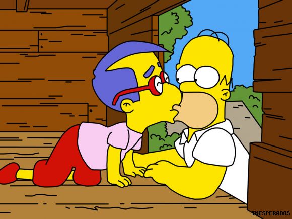 MILHOUSE Y HOMERO