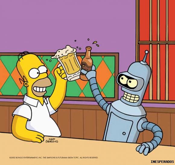 HOMERO Y BENDER