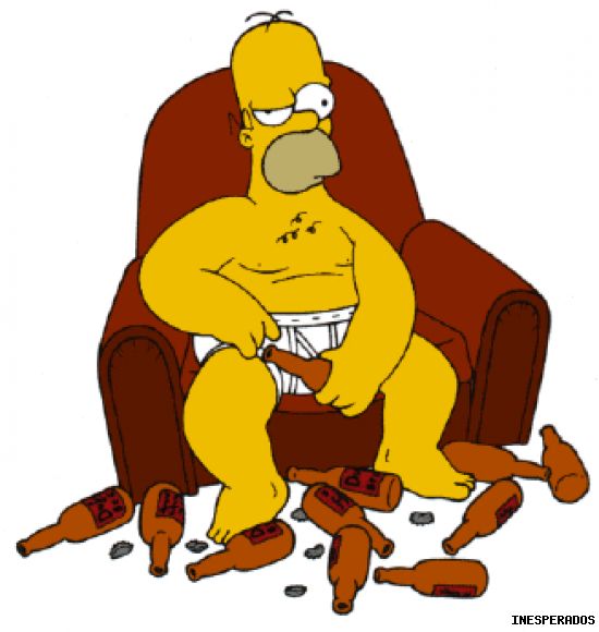 Homero hasta las manos jaja...