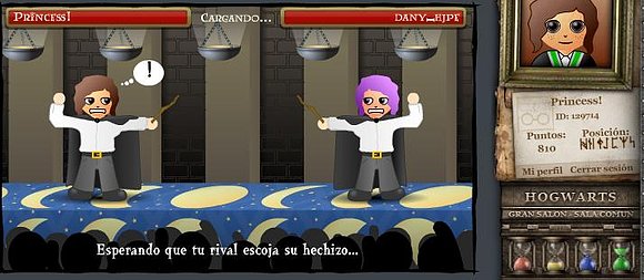 Ahh en el momento que empezo el duelo *O*