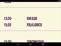 ENFASIS FOLKLORICO