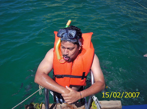 Snorqueando en Vallarta
