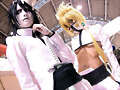 Halibel y Ulquiorra Cosplay