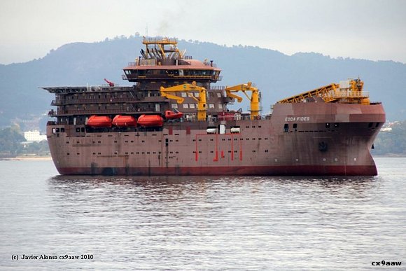 "Edda Fides" con el Imo 9456290 y nr de construcci