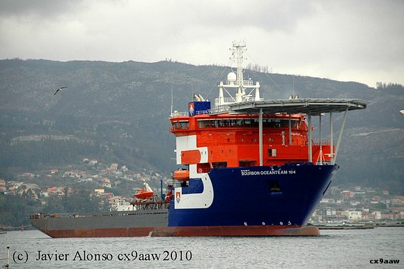 “Bourbon Oceanteam 104” construido por  Drydocks