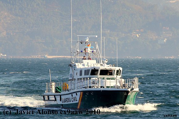 Lancha patrullera Guardia Civil RIO NACIMIENTO