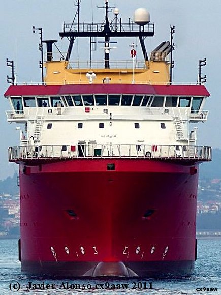 Buque offshore “Polar King”  construido en Vigo