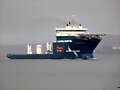 El Titan multiproposito &quot;North Sea Giant&quot; en Vigo