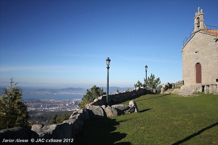 Vistas a Navia Coya en Vigo del Monte del Alba