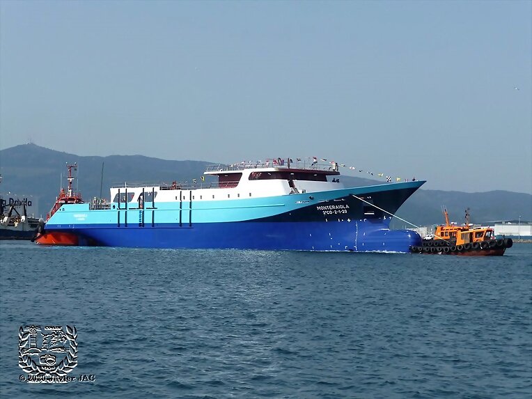 Freire shipyard en nueva botadura del MONTE RAIOLA