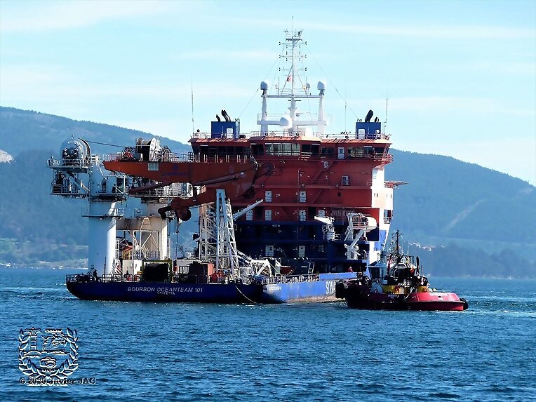 “OCEANTEAM 101” , IMO 9382217 arribó a Vigo