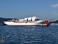 Sea Cloud Spir Metalship de Vigo el m&aacute;stil  Mesana