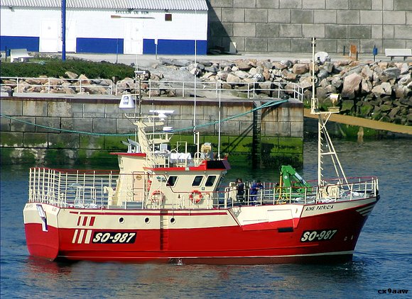 Buque pesquero AINE PATRICIA construido por ARMON