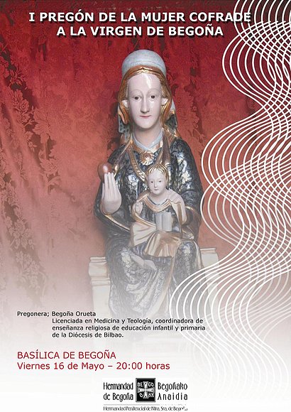 I PREGON MUJER COFRADE EN BEGOÑA (Bilbao)