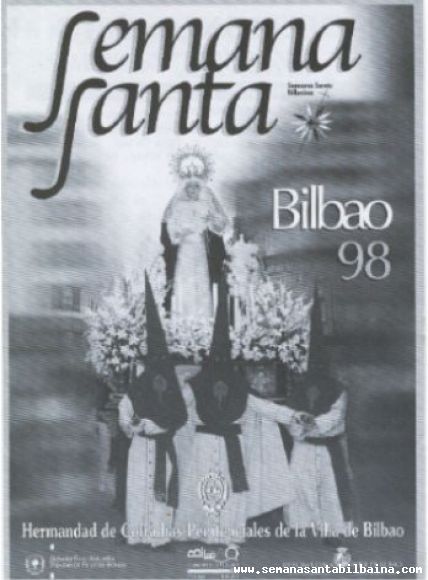CARTEL SEMANA SANTA BILBAINA 1998