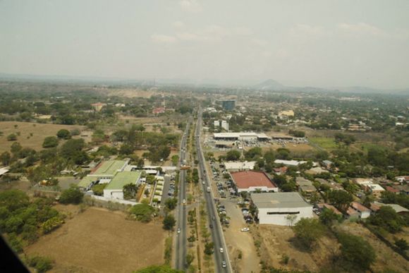 Vista panoramica de Managua