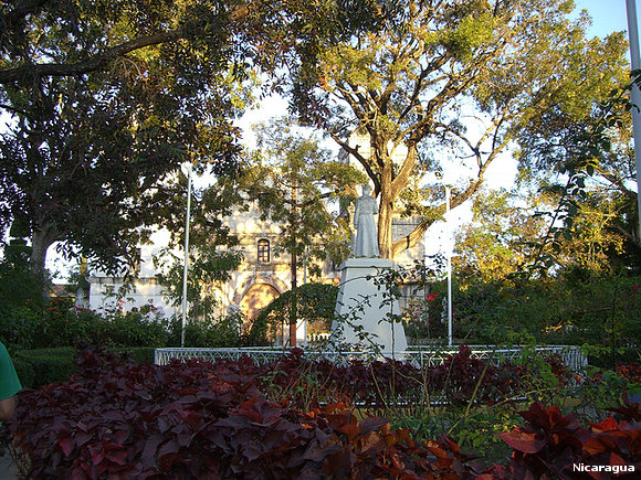 Parque central de Ocotal.