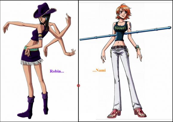 ¿Nami o Robin?