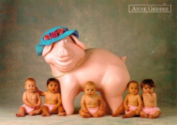 MADRE CERDITA E HIJOS...