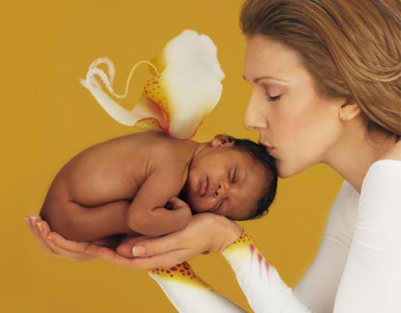 MAMÁ Y BEBE FLORECITA...