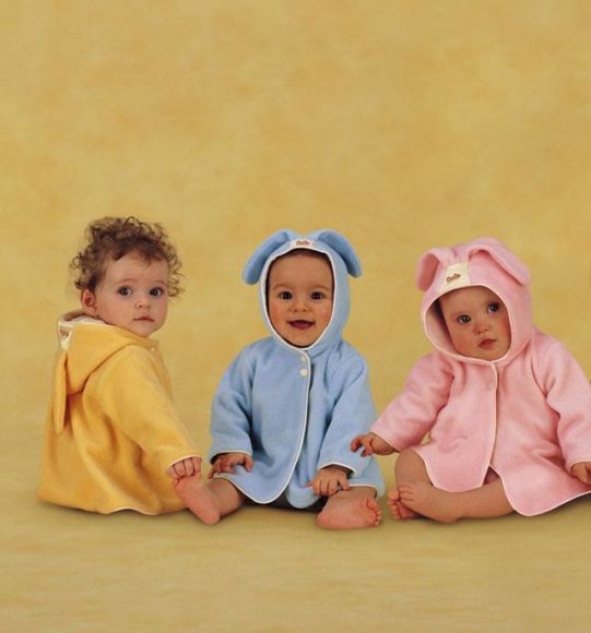 BEBES CON ALBORNOZ DE CONEJITO...