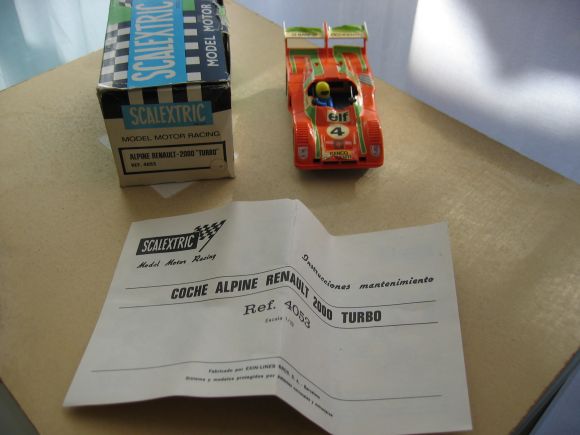 Renault Alpine 2000 Occidental con caja y manual