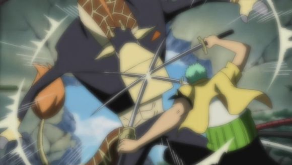 zoro vs kaku