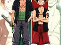 luffy y zoro-kuns xD