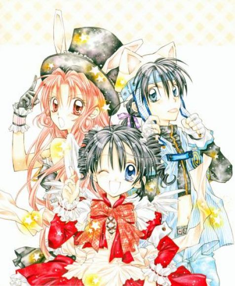 Mitsuki, Takuto y Meroko