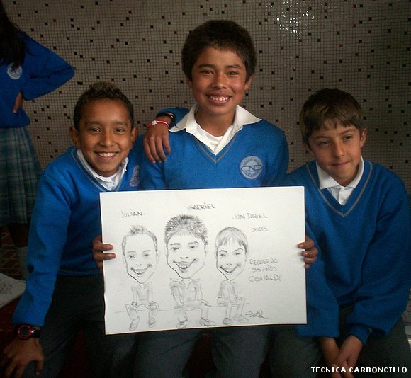 niños felices