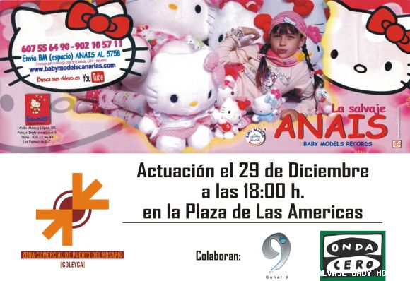 Cartel anunciador de la actuacione n FUERTEVENTURA