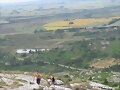 hacia la cumbre del cerro