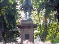 estatua en plaza de Minas