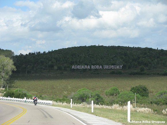 ruta 8 rumbo a ciudad de Minas