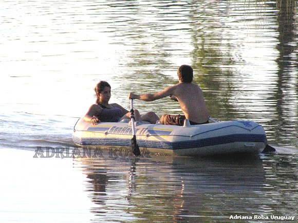 PASEANDO EN EL RIO URUGUAY