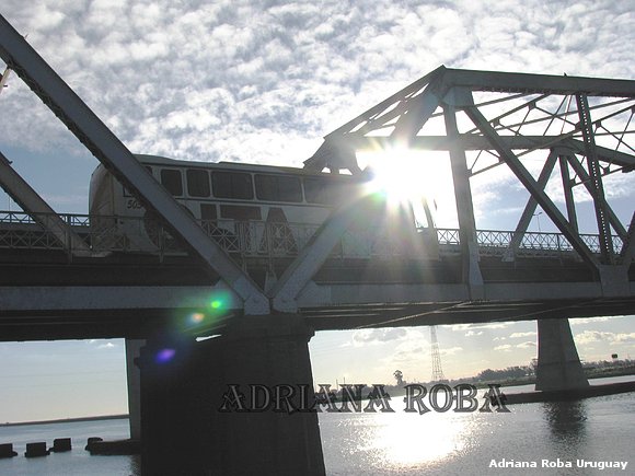 el antiguo puente de Santiago Vazquez