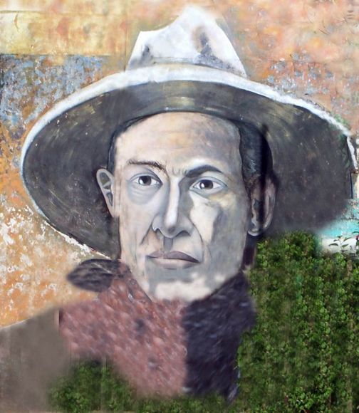 Mural de Sandino alcaldía de Jinotepe de Ilich Gui