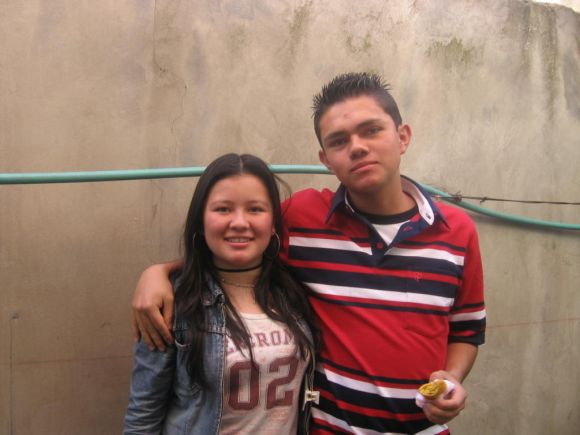 mi hermana y mi primo