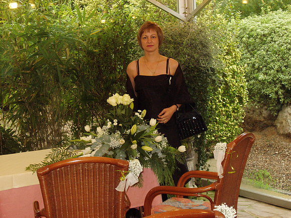 MANOLY  EN LA BODA AMIGOS