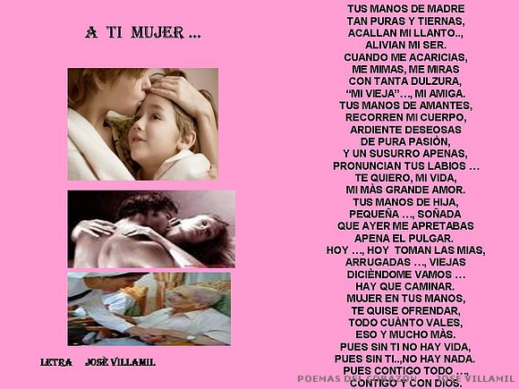 A TI MUJER