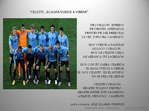 CELESTE...,MI ALMA VUELVE A LATIR...