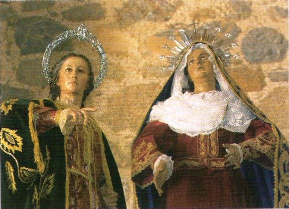 San Juan y la Dolorosa