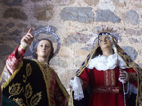 Imagen de San Juan y la Dolorosa, Orihuela. OFS
