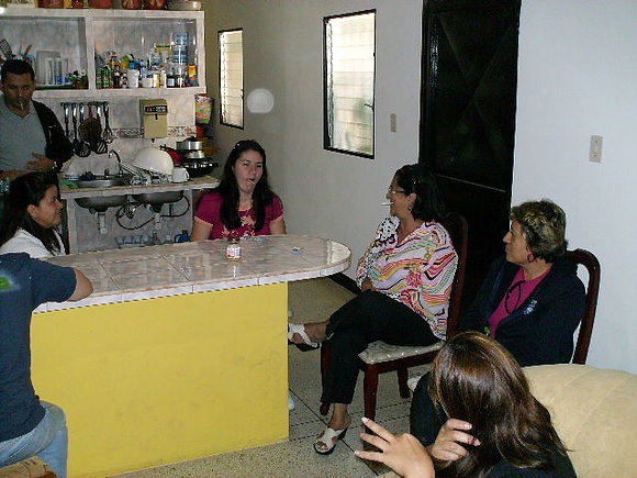 En familia chocolate y pan