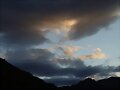 Puesta de sol Esterri de Cardos vacaciones 07