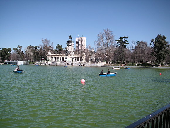 En el Retiro............